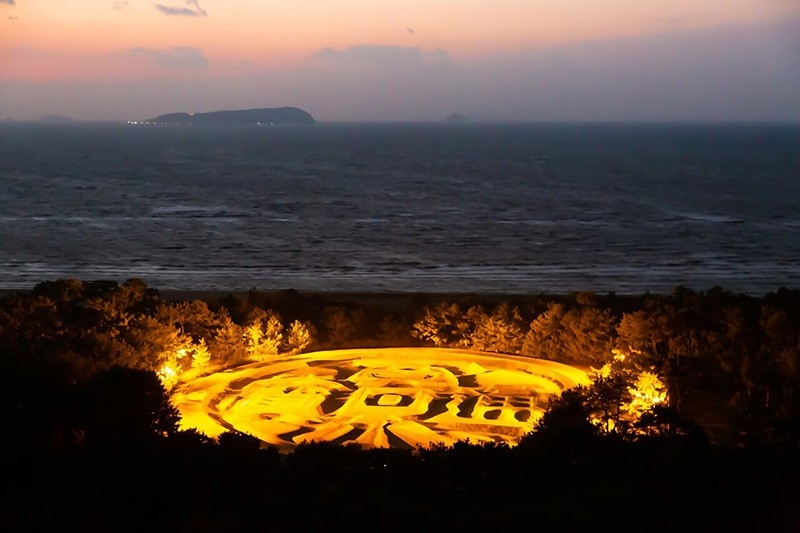 銭形砂絵