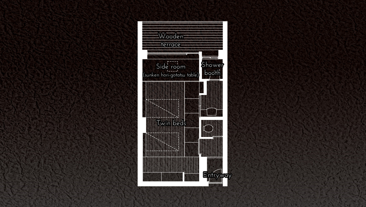 Shogetsu Terrace/Twin RoomBarrier-free Twin