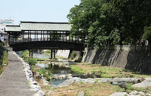 画像:鞘橋(さやばし)